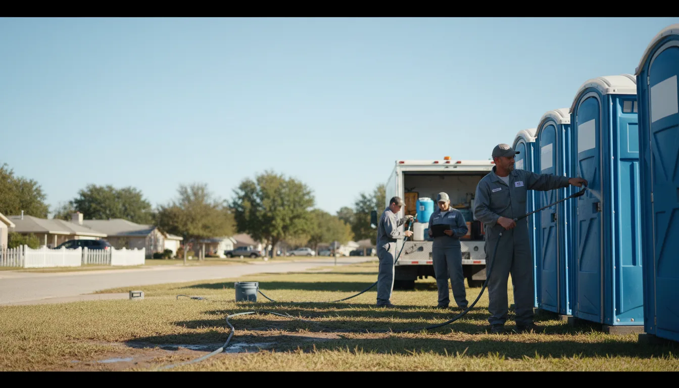 Long-Term Portable Toilet Rental in Henderson, NE near me